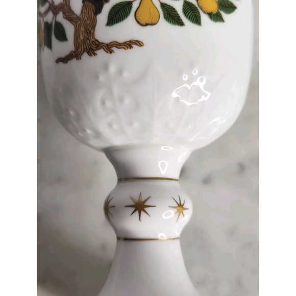 Royal Doulton 12 Days Christmas Goblet Partridge Pear Tree Bone China Holiday - Picture 4 of 8